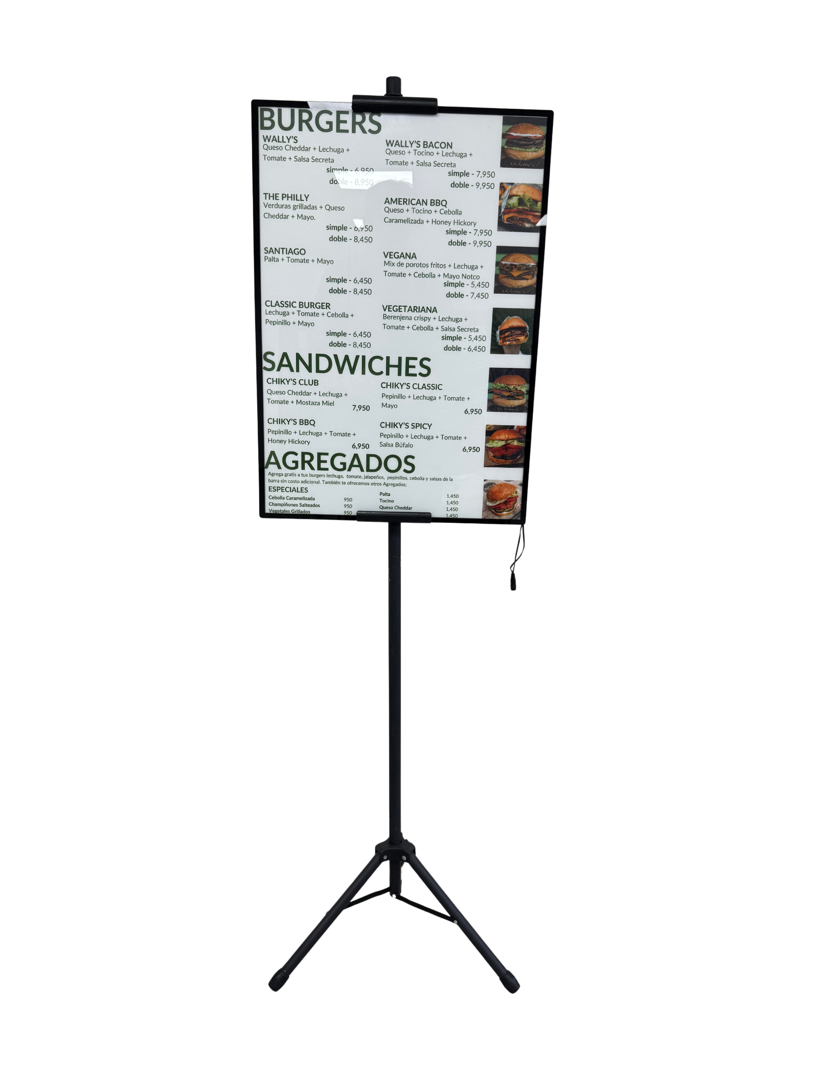 Tripode doble grafica