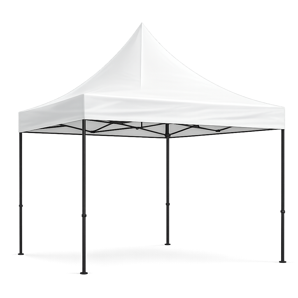 Toldo Hexagonal — Estructura de Fierro (Negra)