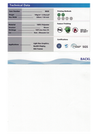 Rollo tela Backlite 190 g